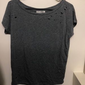 Express One Eleven Distressed Shirt